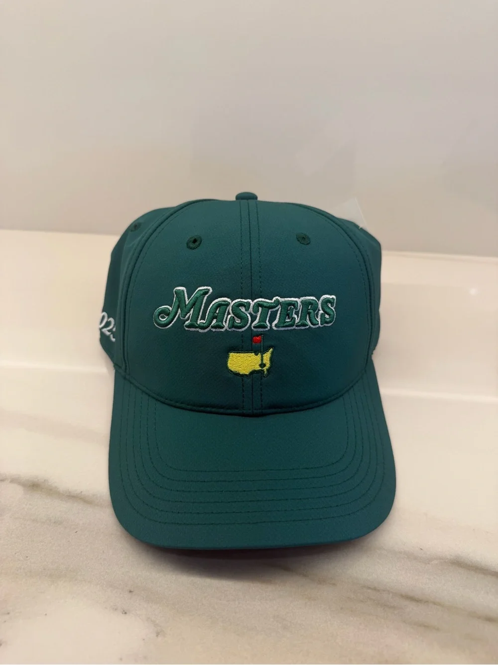 Masters Green Embroidered Golf Cap NWT